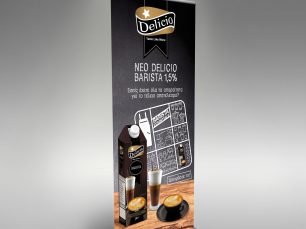 Delicio Barista rollup banner